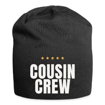 Réunion de Cousin Crew Cousins Family Matching - Bonnet en jersey - noir - Devant