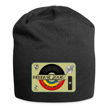 2006 birthday 16 years 16th anniversary retro release - Jersey Beanie - black - Front
