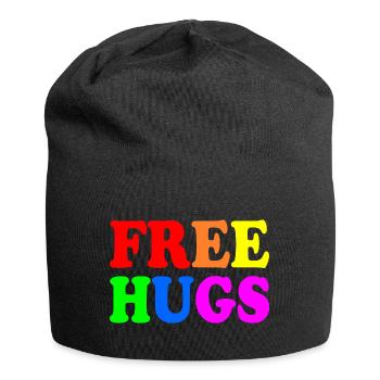 Free hugs - Jersey Beanie - black - Front