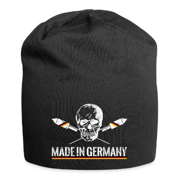 Pyro Silvester Deutschland - Jersey-Beanie - Schwarz - Vorne