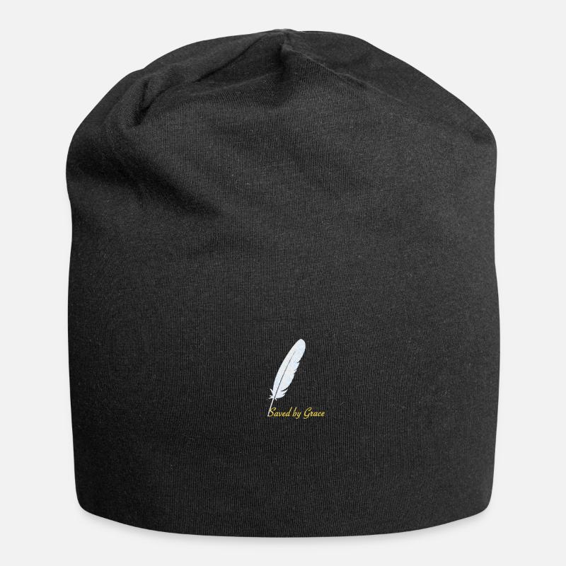 Saved by Grace - Jersey-Beanie - Schwarz