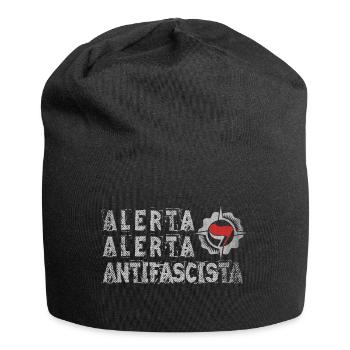 ANTIFASCISTA ANTIFASCHISTISCHE AKTION - Jersey-Beanie - Schwarz - Vorne