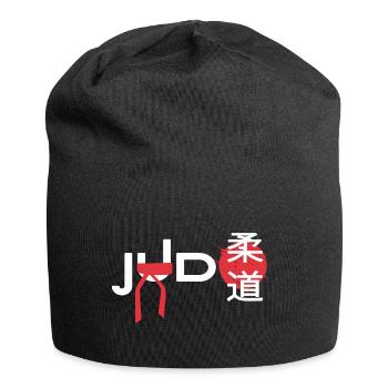 ceinture noire de judo hajime judoka - Bonnet en jersey - noir - Devant