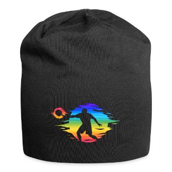 Tennis de table Smash Ball Joueur de tennis de table - Bonnet en jersey - noir - Devant