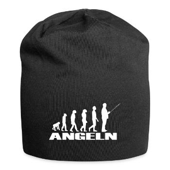 Angeln - Jersey-Beanie - Schwarz - Vorne