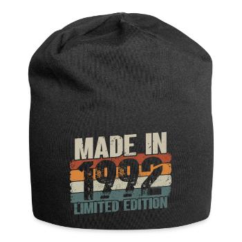 Born in 1992 29 Birthday Gift - Jersey Beanie - black - Front
