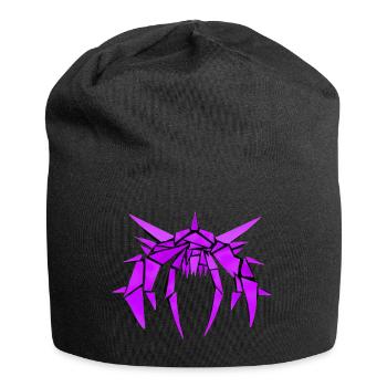 Horrorwesen "Spidex" - Jersey-Beanie - Schwarz - Vorne