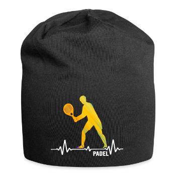 Padel Padeltennis Padel-heartbeat Paddle - Jersey Beanie - black - Front
