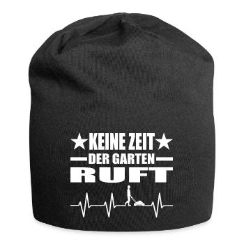 Garten - Jersey-Beanie - Schwarz - Vorne