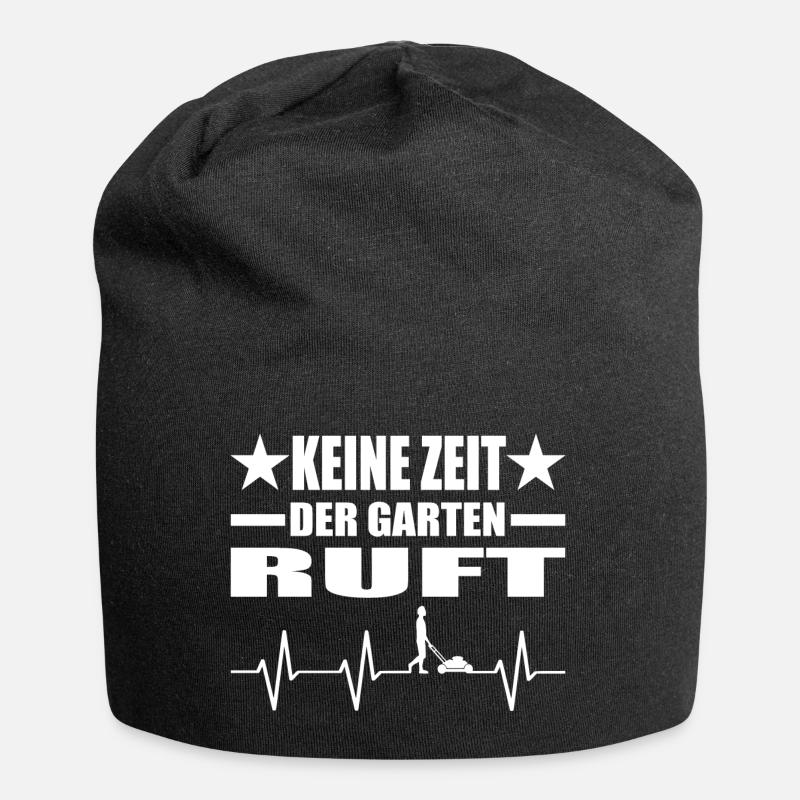 Garten - Jersey-Beanie - Schwarz