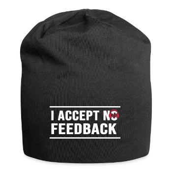 DJ Audio Sound Engineering Disco Music - Jersey Beanie - black - Front