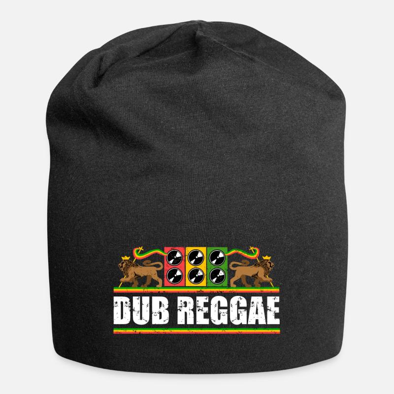 Dub reggae - Jersey Beanie - black