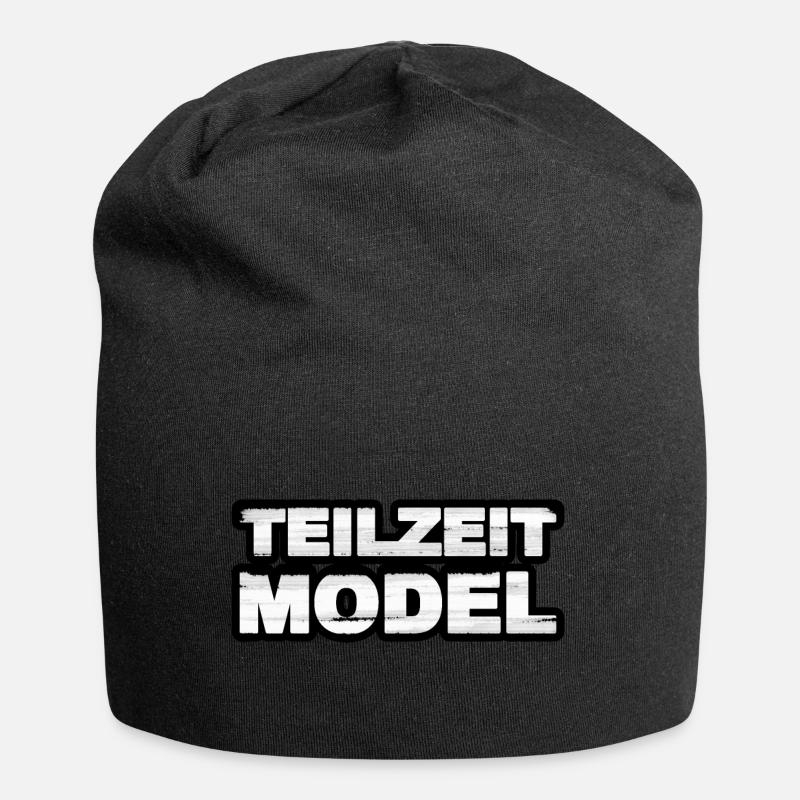 Teilzeit Model - Jersey-Beanie - Schwarz