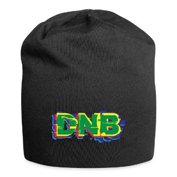 DNB Drum n Bass Junglist Heavy Glitch - Jersey-Beanie - Schwarz - Vorne