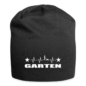 Garten - Jersey-Beanie - Schwarz - Vorne