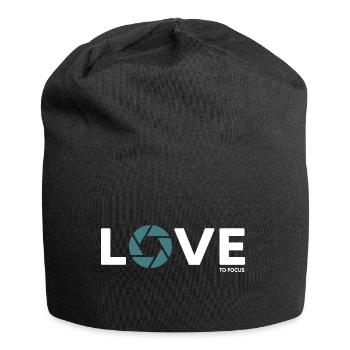 Photographe Photographie Focus Lens - Bonnet en jersey - noir - Devant
