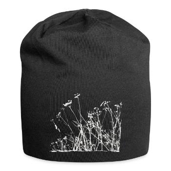 Meadow plants of nature - Jersey Beanie - black - Front