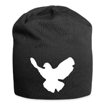 Colombe de la Paix - Bonnet en jersey - noir - Devant