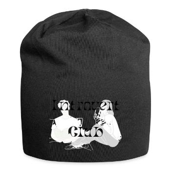 Illustration de duo de clubs indépendants - Bonnet en jersey - noir - Devant
