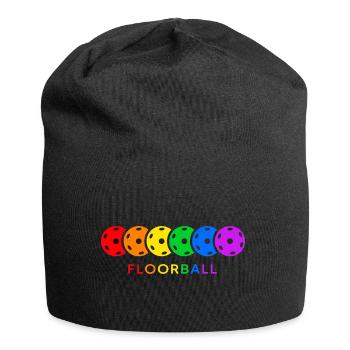 Floorball floorball « Floorball-color » unihoc - Bonnet en jersey - noir - Devant