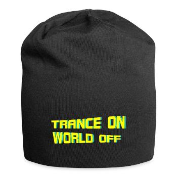 Psytrance Psychedelic Trance Goa - Jersey Beanie - black - Front