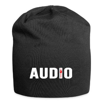 DJ Audio Sound Mixer SyntheSize Mixtape Music - Jersey Beanie - black - Front
