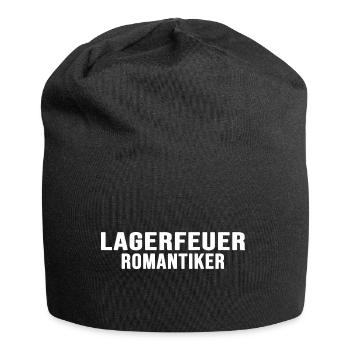 Lagerfeuer-Romantiker wild Bushcraft survival - Jersey-Beanie - Schwarz - Vorne