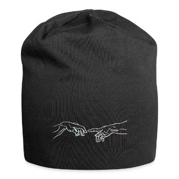Création d’Adam Michel-Ange - Bonnet en jersey - noir - Devant