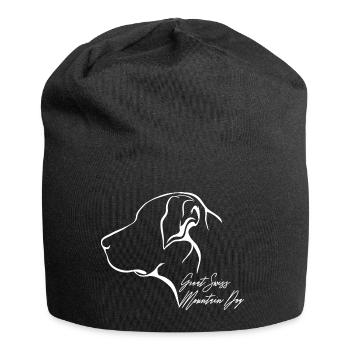 GRAND CHIEN DE MONTAGNE SUISSE Profil Chiens Chien - Bonnet en jersey - noir - Devant