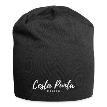 CESTA PUNTA MEXICO - JEU DE PELOTE BASQUE - Bonnet en jersey - noir - Devant