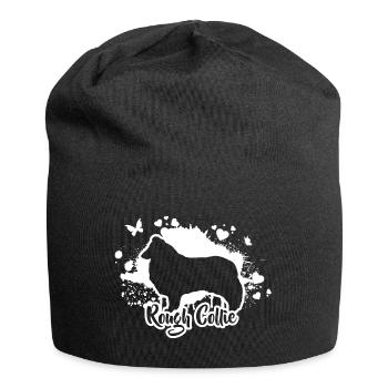 ROUGH COLLIE Chiens Chien de troupeau Wilsigns - Bonnet en jersey - noir - Devant