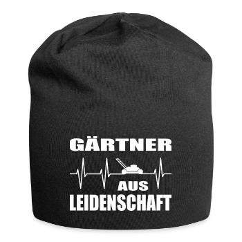 Garten - Jersey-Beanie - Schwarz - Vorne