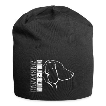 BAVARIAN MOUNTAIN SCENT HOUND Profil Hunde Hund - Jersey-Beanie - Schwarz - Vorne