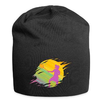 Badminton Badminton Badminton Girl - Jersey Beanie - black - Front
