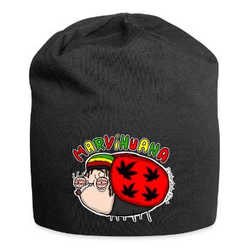 Marvihuana - Jersey-Beanie - Schwarz - Vorne