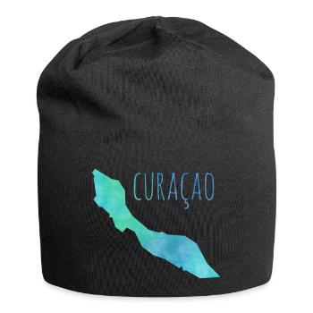 Curacao - Jersey-Beanie - Schwarz - Vorne