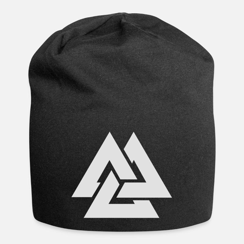 Valknut - Jersey-Beanie - Schwarz