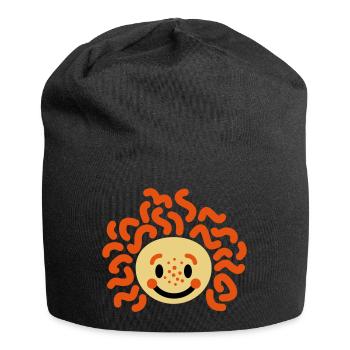 Child with freckles - Jersey Beanie - black - Front