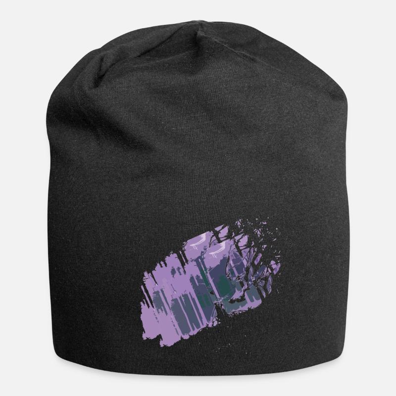 Blob de peinture Colorsplash / Graffiti - Bonnet en jersey - noir