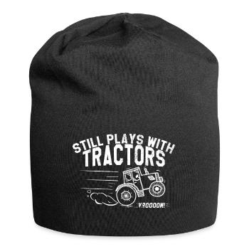 Traktoren - Jersey-Beanie - Schwarz - Vorne