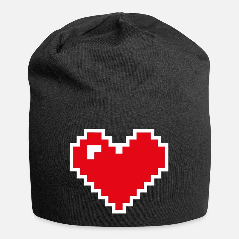 Gaming Gamer Videospiele PC Computer MMORPG Geschenk - Jersey-Beanie - Schwarz