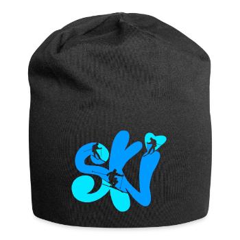 ski - Jersey Beanie - black - Front