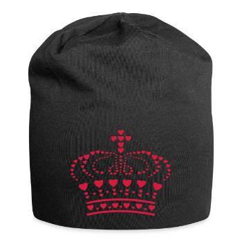 crown - Jersey Beanie - black - Front
