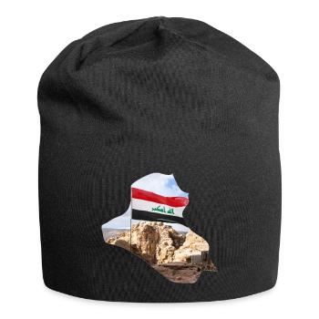Irak - Bonnet en jersey - noir - Devant