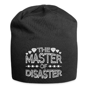 The Master of Disaster - Jersey-Beanie - Schwarz - Vorne