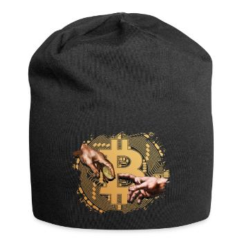 Donner Bitcoin - Bonnet en jersey - noir - Devant