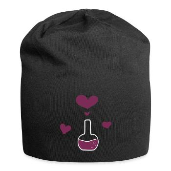 Chemie Kolben - Jersey-Beanie - Schwarz - Vorne