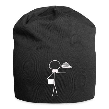 serve waiters - Jersey Beanie - black - Front