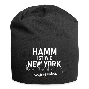 Hamm - Jersey-Beanie - Schwarz - Vorne