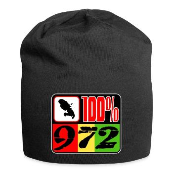 100% 972 Martinique - Bonnet en jersey - noir - Devant